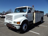 1999 IHC 4700 S/A Service Truck, s/n 1htscabp3yh241891, dt444e eng, 6 spd trans, od reads 87075