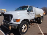 2003 Fprd F750 S/A Water Truck, s/n 3fdxf75h43mb01219, cat eng, 6 spd trans, od reads 40474 miles,