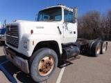 1995 Ford L9000 T/A Cab & Chassis, s/n 1fdyu90v7sva84066, cummins m11 eng, auto trans, od reads