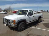 1995 Chevy 2500 4x4 Pickup, s/n 1gcgk24fzse151586, diesel eng, auto trans, od reads 169480 miles