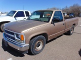 1994 Chevy 2500 Pickup, s/n 1gcfc24h5rz275305, v8 gas eng, auto trans, od reads 184928 miles