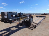 2013 Kaufman RGN T/A Lowboy Trailer, s/n 5vgfr3624dl004066, self contained, fold out extensions,
