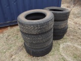 (8) Assorted Pickup Tires
