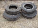 (6) 22.5 truck tires