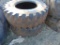 (2) 420/85r26 loader tires