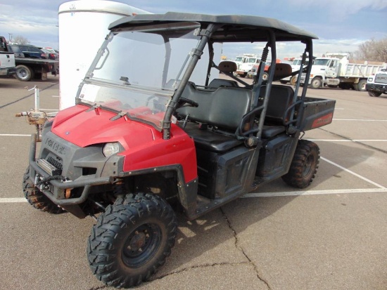 2012 Polaris Ranger 800 4x4 Side by Side, 4 seater, s/n 4xawh76a4de653300, hour meter reads 559 hrs