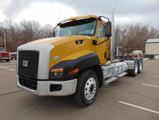 2013 Cat CT660 T/A Truck Tractor, s/n 1hsjktkt3dj306561, cat ct13 reng,auto trans, od reads 60075