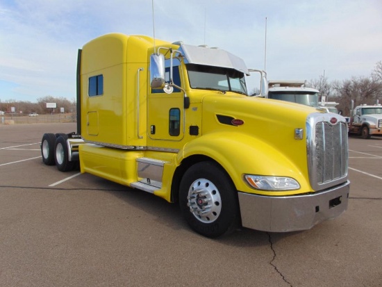 2012 Peterbilt 386 T/A Truck Tractor, s/n...1xphd49xxcd159019, cummins isx15 eng, 13 spd trans, od