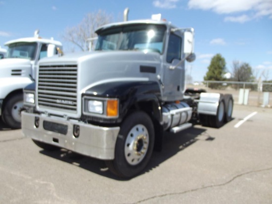 2008 Mack CHU613 T/A Truck Tractor, s/n 1m2an09y28n001515, mp8 425e eng, 13 sod trans, od reads