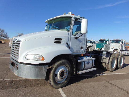 2007 Mack CXN613 T/A Truck Tractor, s/n...1m1ak06y27n017262, ac427 eng, 10 spd trans, od reads 54906