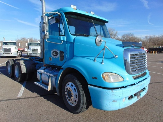 2007 Freightliner Columbia 112 T/A Truck Tractor, s/n...1fujf0cv87pw24360, mercedes eng, auto trans,