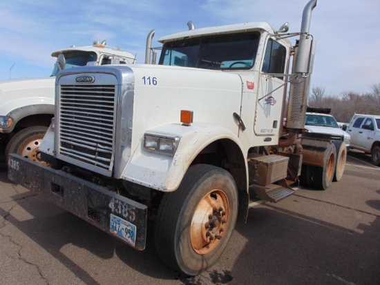 2006 Freightliner FLD120SD T/A Truck Tractor, s/n...1fujalde76dw57199, cat c13 acert eng, 10 spd