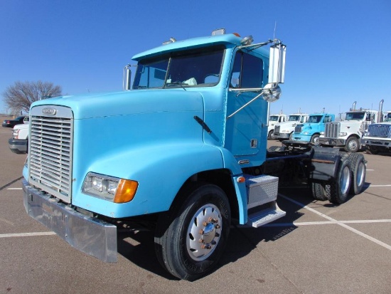 1999 Freightliner FLD112 T/A Truck Tractor, s/n...1fuy3web9xpa34328, cat c12 eng, 10 spd trans, od