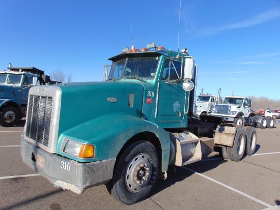 1998 Peterbilt 377 T/A Truck Tractor, s/n...1xpcdr9x3wn478235, detroit 60 eng, 10 spd trans, od read