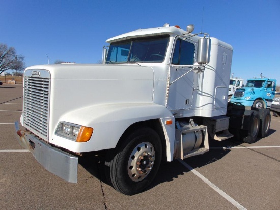 1997 Freightliner FLD T/A Truck Tractor, s/n 1fuydzyb5vh858115,...detroit 60 eng, 10 spd trans, od