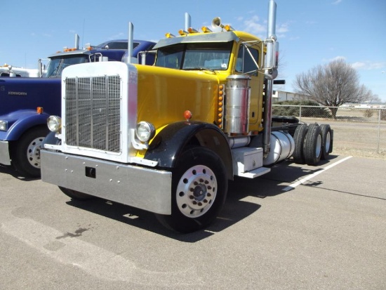 1996 Peterbilt 379 T/A Winch Truck, s/n 1xp5db8x6td392632, cat 3406 eng, 18 spd trans, od reads