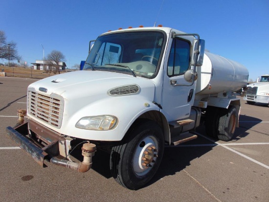 2005 Freightliner M2 S/A Water Truck, s/n...1fvacxdc85hu19736, 6 spd trans, od reads 14317 miles,
