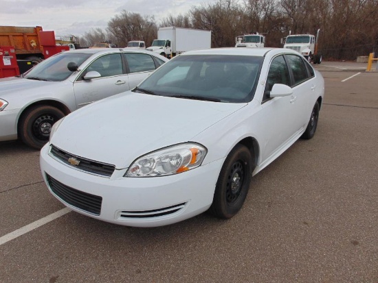 2010 Chevy Impala Car, s/n 2g1wd5em111218888, v6, auto trans, od reads 113588 miles