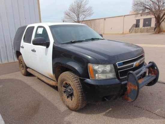 2007 Chevy Tahoe Suv, s/n 1gnek03017r375215, v8 , auto trans, od reads 190621 miles, shifter cable