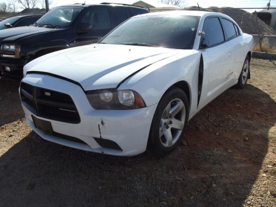 2013 Dodge Charger Car, s/n 2c3cdxat70h643700, v8 gas eng, auto trans, (Does Not Run)
