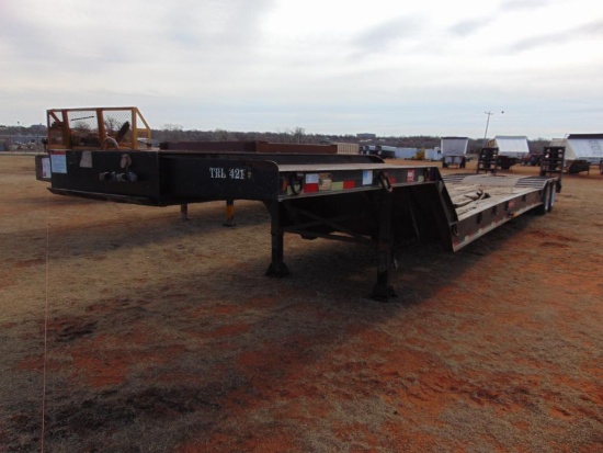 2007 Pitts LB35-32 T/A Equipment Trailer, s/n 5jylb35217p070421