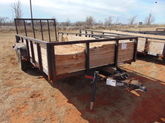 Sure Trac 16' Bumperpull T/A Trailer Bill of Sale