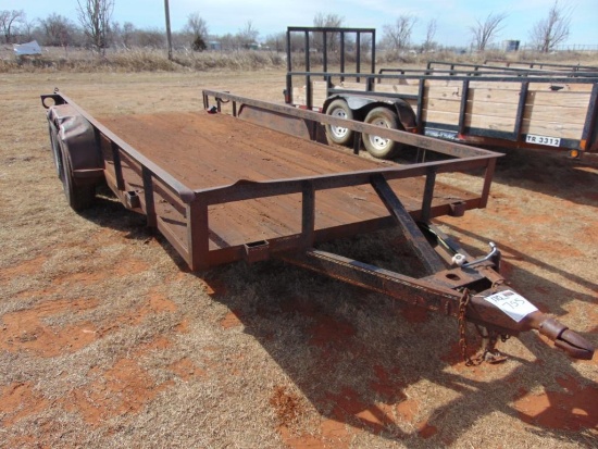 16' Bumperpull T/A Trailer Bill of Sale