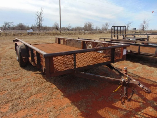 16' Bumperpull T/A Trailer Bill of Sale