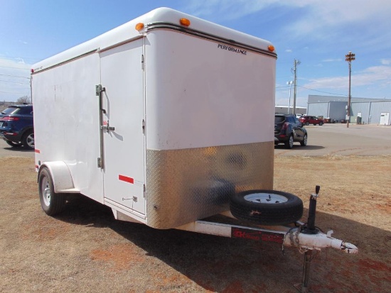 Performance 12' Enclosed S/A Bumperpull Trailer (Bill of Sale)