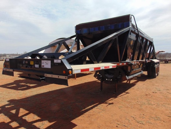 2014 Tecumseh T/A Singlegate Belly Dump Rock Trailer, s/n 2c9csu242fm183003, a/r