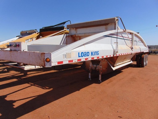 2008 Loadking T/A Singlegate Belly Dump Rock Trailer, s/n 5lkd4023681027210, a/r