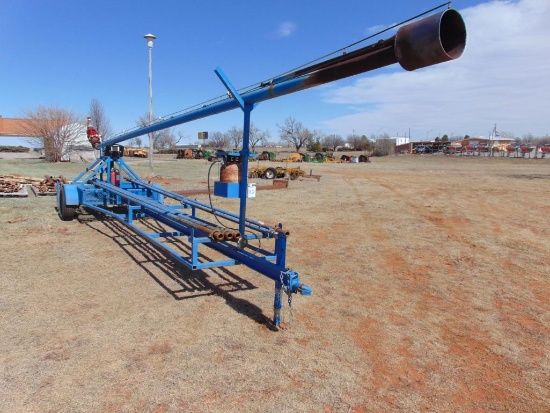 Flare Stack on S/A Trailer w/160' 2" flowpipe, bill of sale