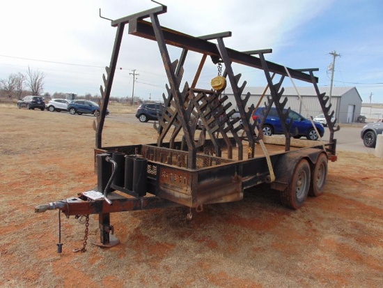 16' T/A Pipe Hanging Trailer Bill of Sale