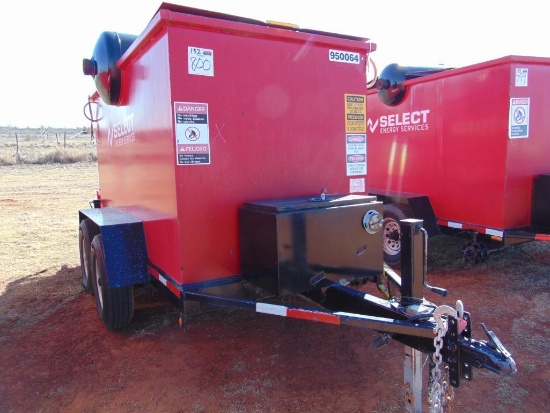 1/8 Pit / Birdbath mtd on T/A Trailer s/n 20170520510b,