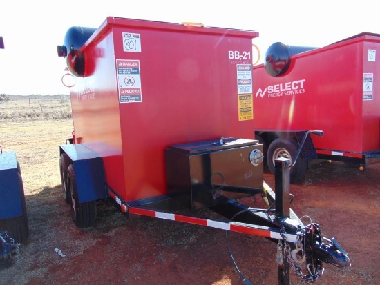 1/8 Pit / Birdbath mtd on T/A Trailer s/n 20170520510c,