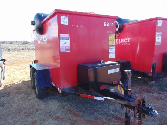 1/8 Pit / Birdbath mtd on T/A Trailer , s/n 20170520510d,