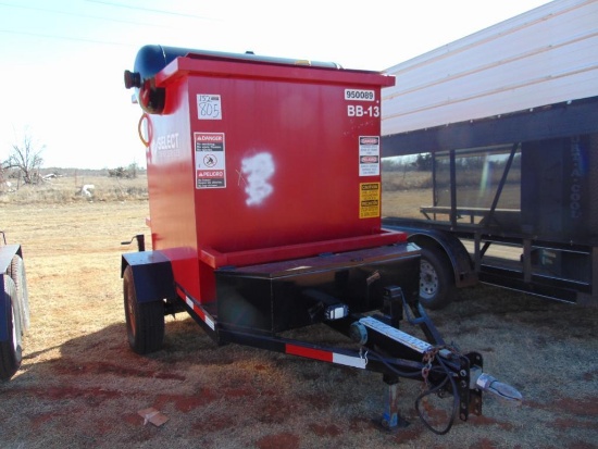 1/8 Pit / Birdbath mtd on T/A Trailer , s/n2014080510b,