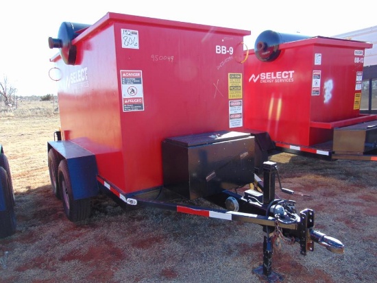 1/8 Pit / Birdbath mtd on T/A Trailer s/n 20152720510a,