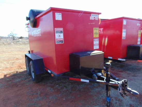1/8 Pit / Birdbath mtd on T/A Trailer s/n 20153440510a,