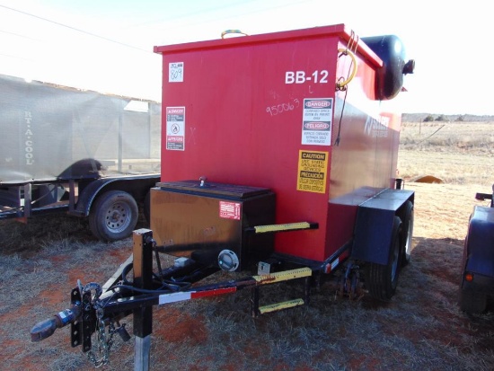 1/8 Pit / Birdbath mtd on T/A Trailer s/n 20170610510d,