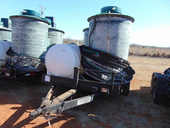 Aerobic Septic System on 12' T/A Trailer, s/n 42299, w/ 300 gallon poly tank