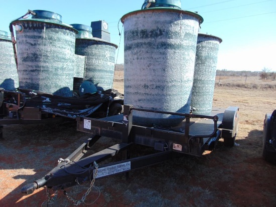 Aerobic Septic System on 16' T/A Trailer, s/n 28790