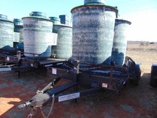 Aerobic Septic System on 16' T/A Trailer, s/n 28789