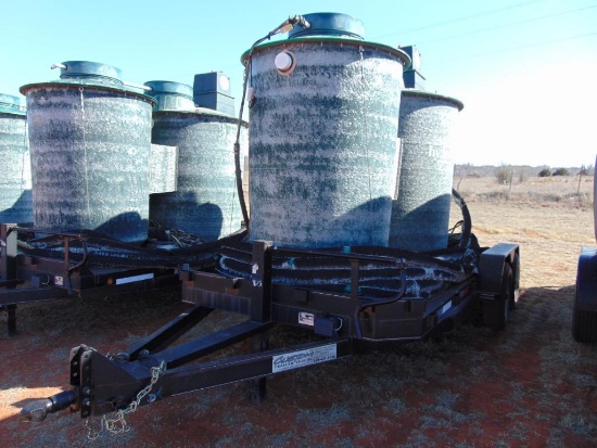 Aerobic Septic System on 16' T/A Trailer, s/n 30035