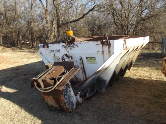 Warren 8.7 yd Spreader Box