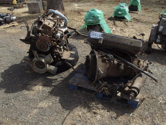 IHC Engine, transmission & radiator