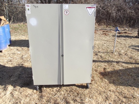 Metal Cabinet on rollers