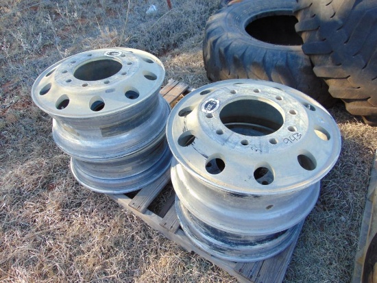 (4) alcoa wheels