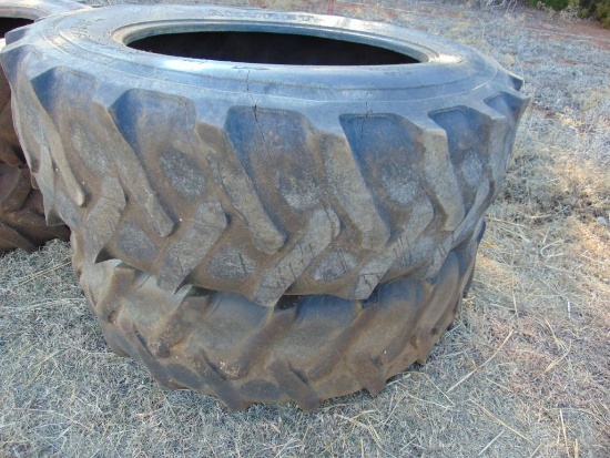 (2) 18.4-38 tires