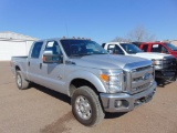 2016 Ford F250 4x4 Crewcab Pickup, s/n 1ft7w2bt9gea433491, powerstroke eng, auto trans, od reads